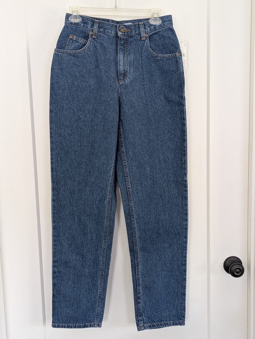 NWT Vtg. Liz Claiborne Classic Fit Jeans Womens 6R High Rise Mom Denim 28x31